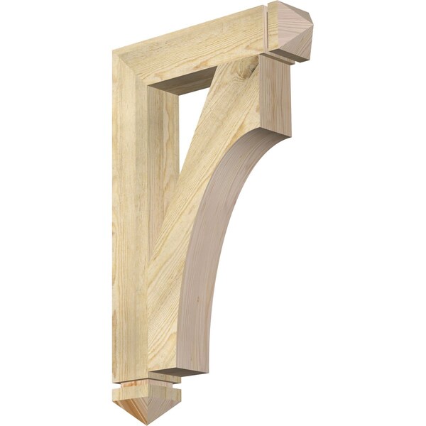 Ekena Millwork Westlake Arts & Crafts Rough Sawn Bracket, Douglas Fir, 4"W x 20"D x 32"H BKT04X20X32WTL03RDF - main